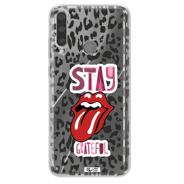 The Rolling Stones Huawei Y6P Clear TPU Case