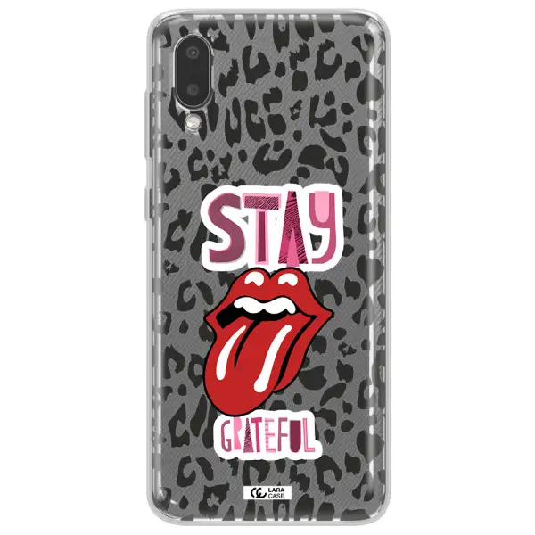 The Rolling Stones Samsung A02 Clear TPU Case