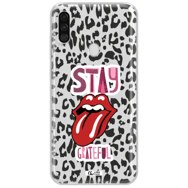The Rolling Stones Samsung A11 Clear TPU Case