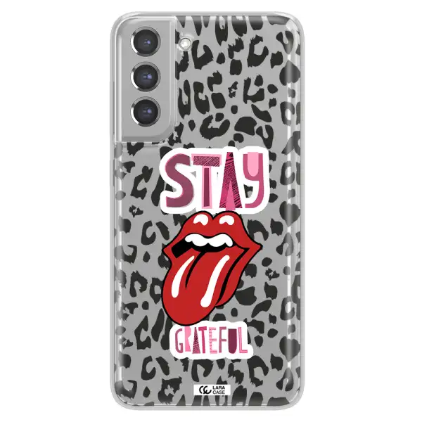 The Rolling Stones Samsung A21 Fe Clear TPU Case