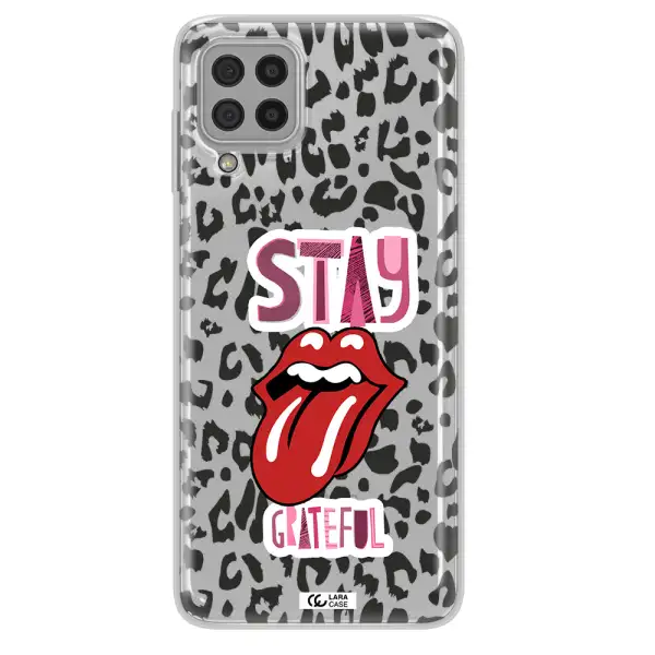 The Rolling Stones Samsung A22 4g Clear TPU Case