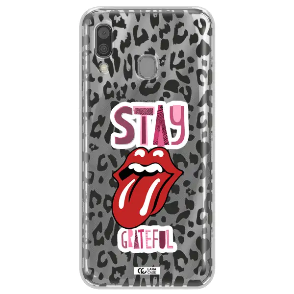 The Rolling Stones Samsung A30 Clear TPU Case