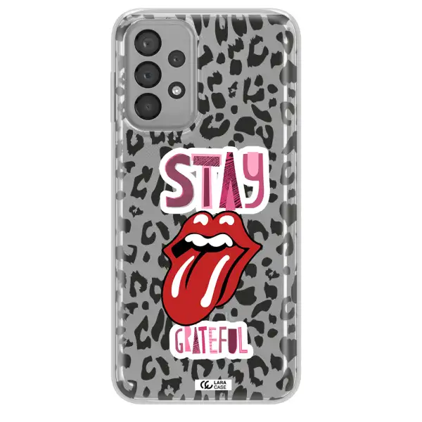 The Rolling Stones Samsung A33 Clear TPU Case