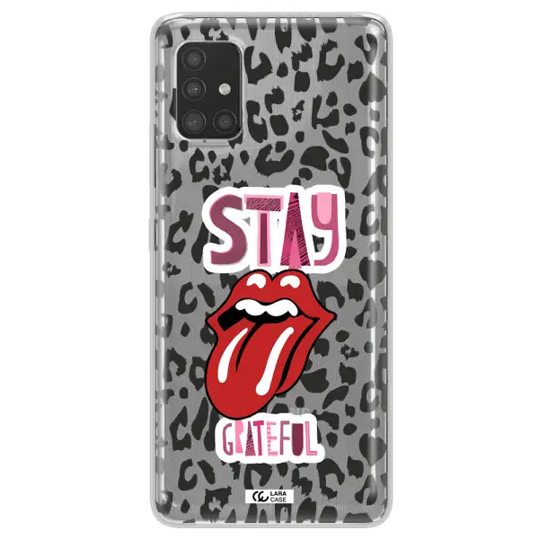 The Rolling Stones Samsung A51 Clear TPU Case