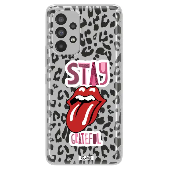 The Rolling Stones Samsung A53 Clear TPU Case