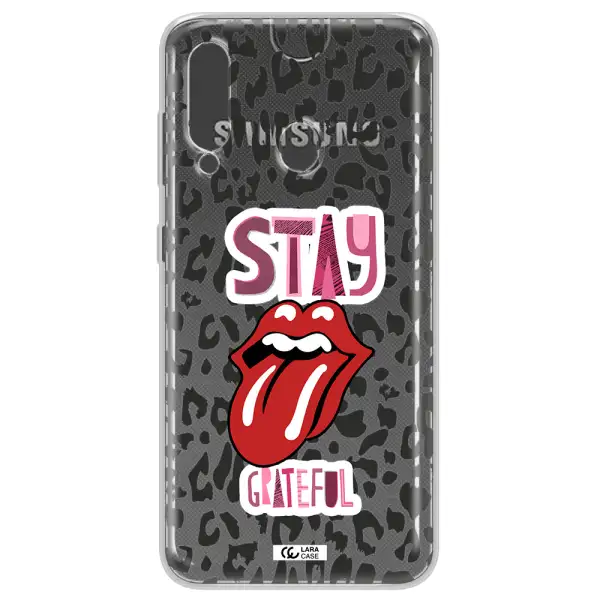 The Rolling Stones Samsung A60 Clear TPU Case