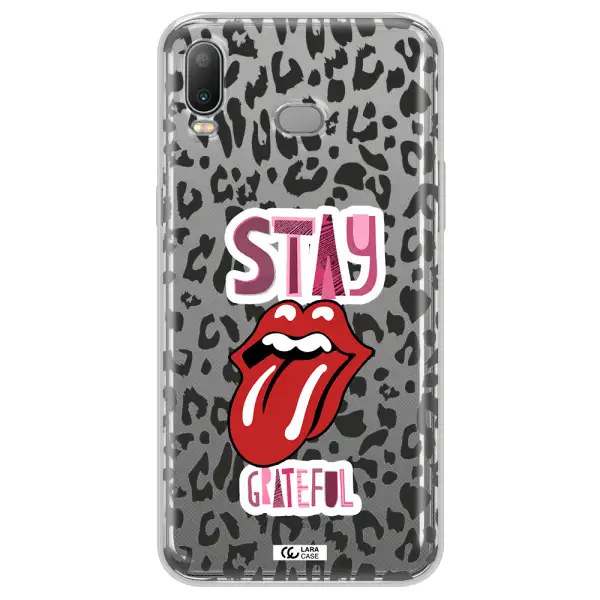 The Rolling Stones Samsung A6S Clear TPU Case