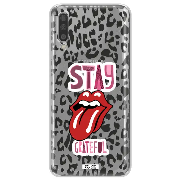 The Rolling Stones Samsung A70S Clear Tpu Case