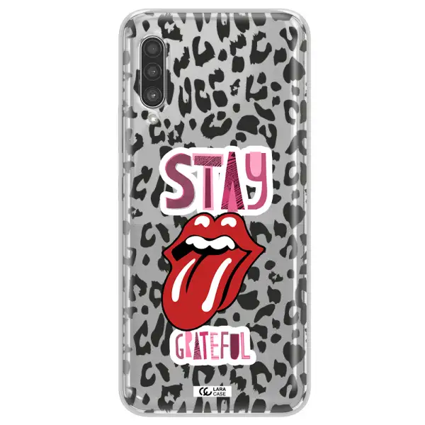 The Rolling Stones Samsung A90 Clear TPU Case