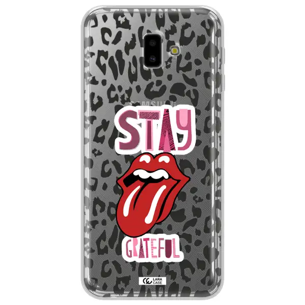 The Rolling Stones Samsung J6 Plus Clear TPU Case