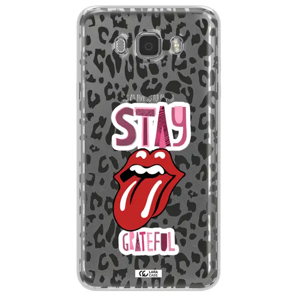 The Rolling Stones Samsung J7 2016 Clear TPU Case
