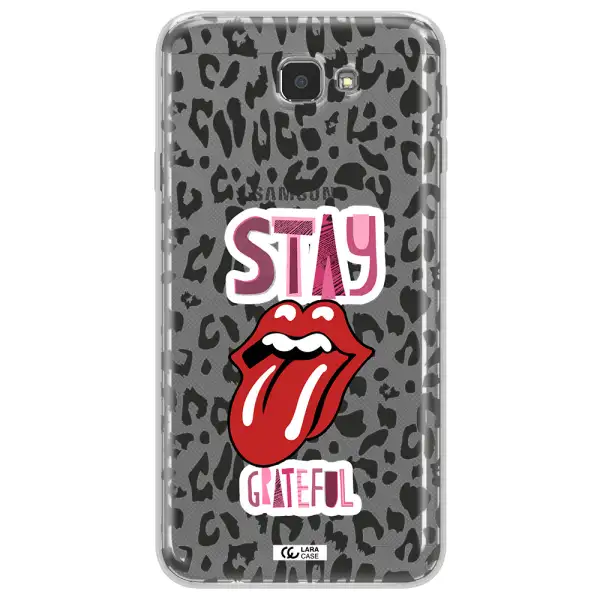 The Rolling Stones Samsung J7 Prim Clear TPU Case