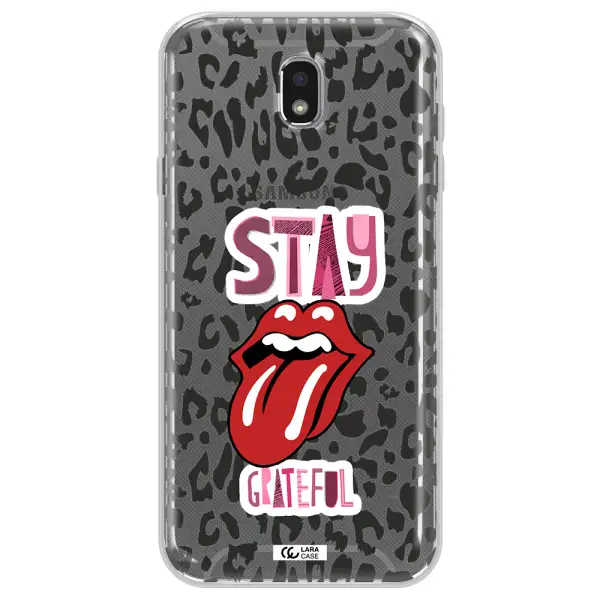 The Rolling Stones Samsung J7 Pro Clear TPU Case