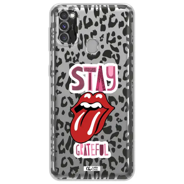 The Rolling Stones Samsung M30S Clear TPU Case