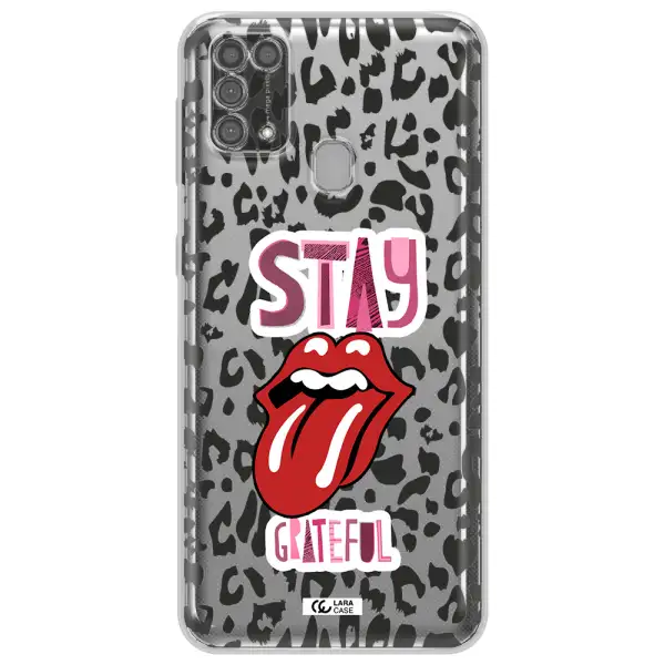 The Rolling Stones Samsung M31 Clear TPU Case
