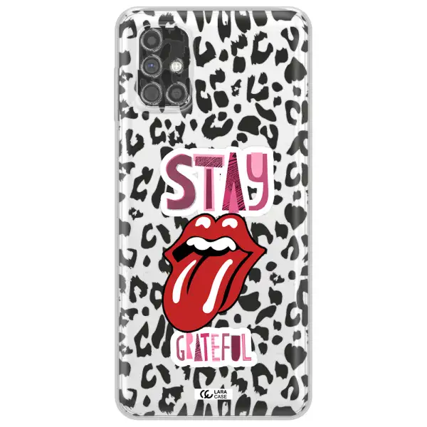 The Rolling Stones Samsung M31S Clear TPU Case