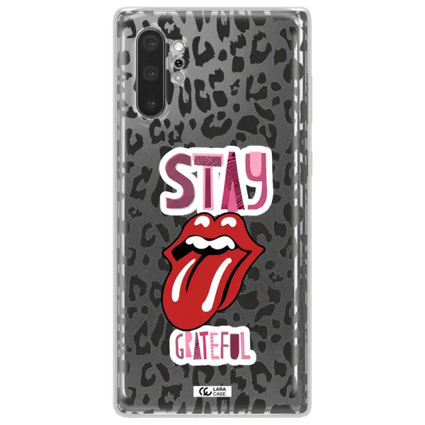 The Rolling Stones Samsung Note 10 Plus Clear TPU Case