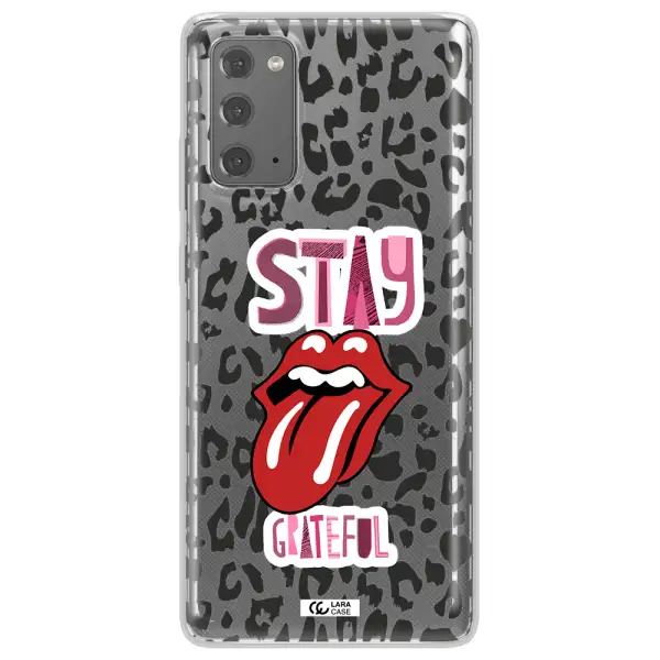 The Rolling Stones Samsung Note 20 Clear TPU Case