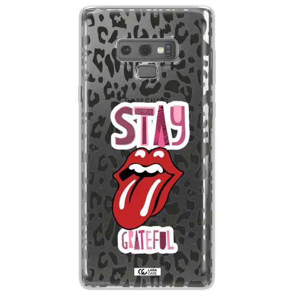 The Rolling Stones Samsung Note 9 Clear TPU Case