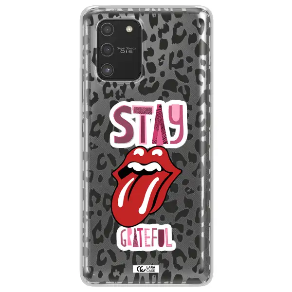 The Rolling Stones Samsung S10 Lite Clear TPU Case