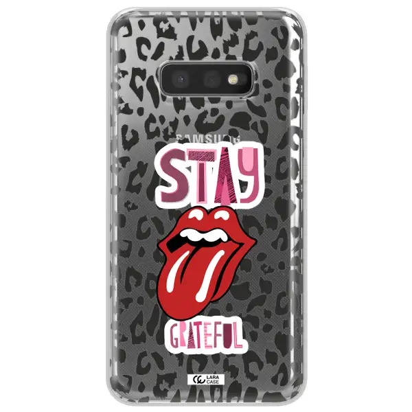 The Rolling Stones Samsung S10e Clear TPU Case