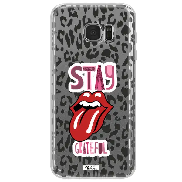 The Rolling Stones Samsung S7 Edge Clear TPU Case