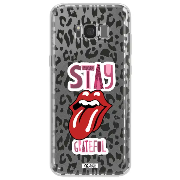 The Rolling Stones Samsung S8 Plus Clear TPU Case