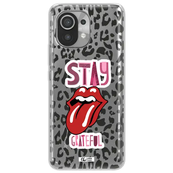 The Rolling Stones Xiaomi Mi 11 Clear TPU Case