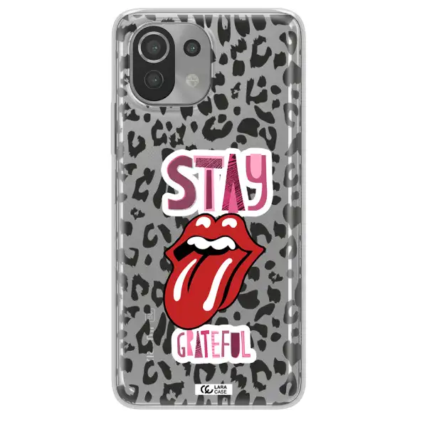 The Rolling Stones Xiaomi Mi 11 Lite Clear TPU Case
