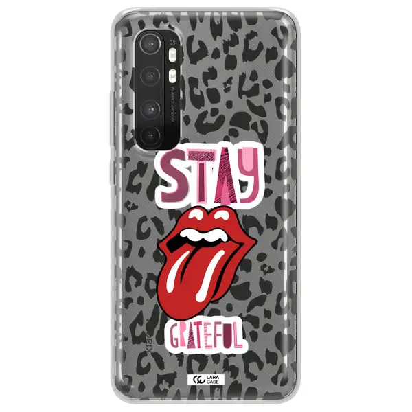 The Rolling Stones Xiaomi Mi Note 10 Lite Clear TPU Case
