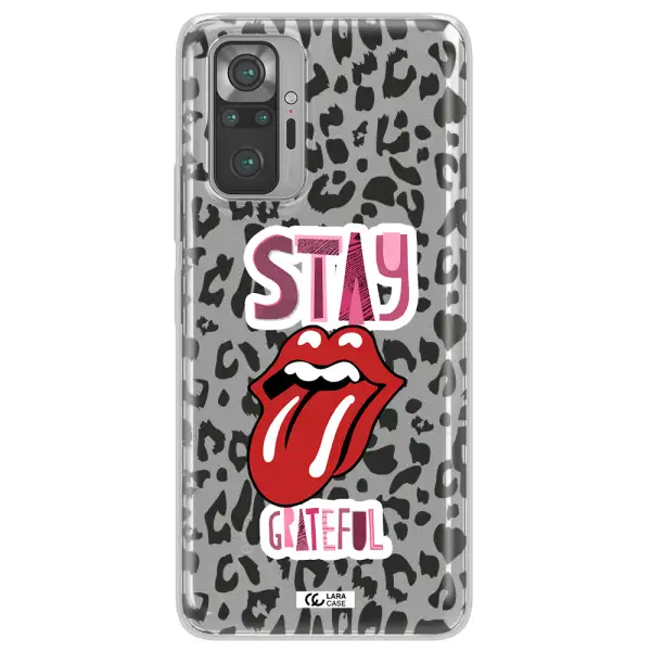 The Rolling Stones Xiaomi Note 10 Pro Clear TPU Case