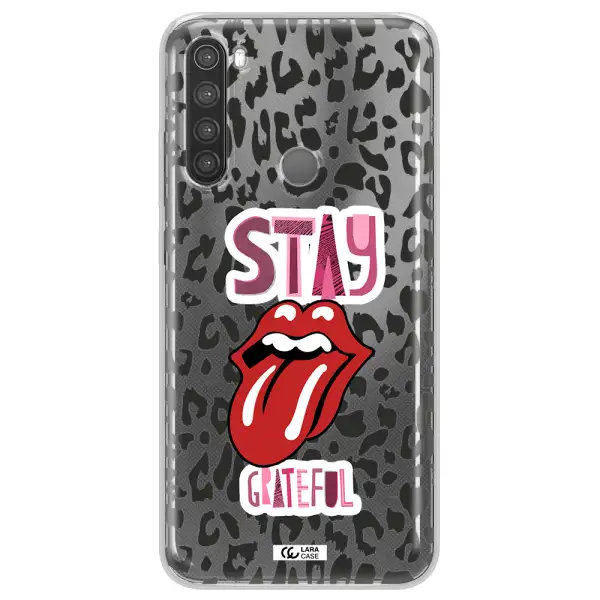The Rolling Stones Xiaomi Note 8 Clear TPU Case