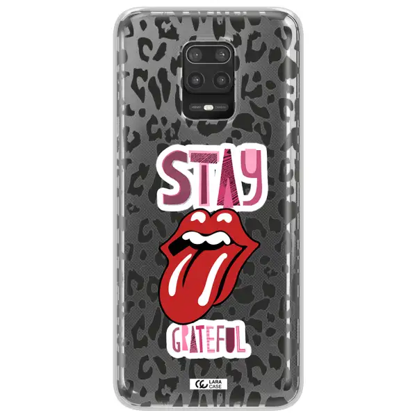 The Rolling Stones Xiaomi Note 9S Clear TPU Case