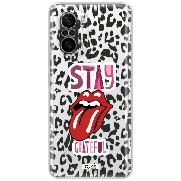 The Rolling Stones Xiaomi Poco F3 Clear Tpu Case