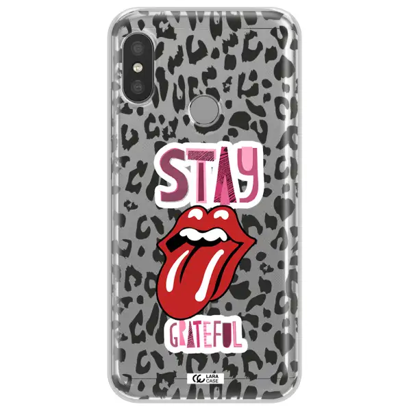 The Rolling Stones Xiaomi Redmi 6 Pro Clear TPU Case