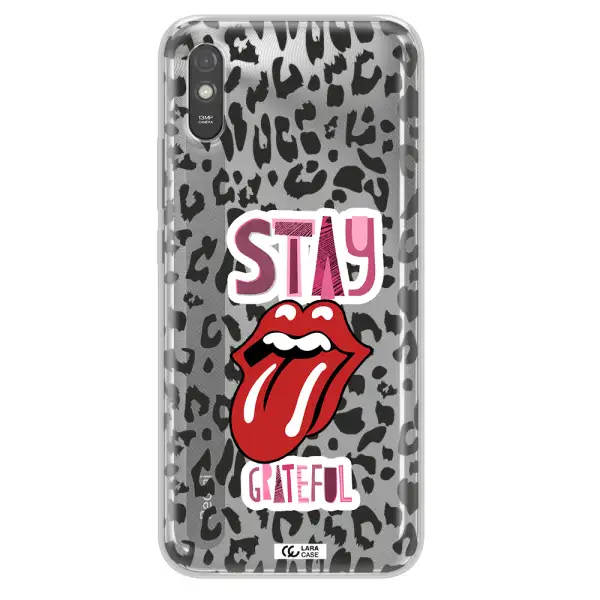 The Rolling Stones Xiaomi Redmi 9A Clear TPU Case