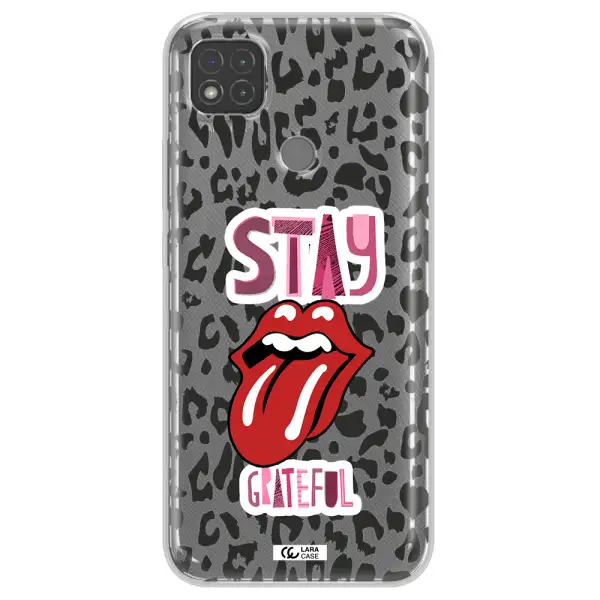 The Rolling Stones Xiaomi Redmi 9C Clear TPU Case