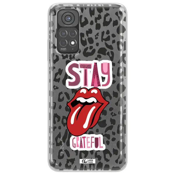 The Rolling Stones Xiaomi Redmi Note 11 Clear TPU Case