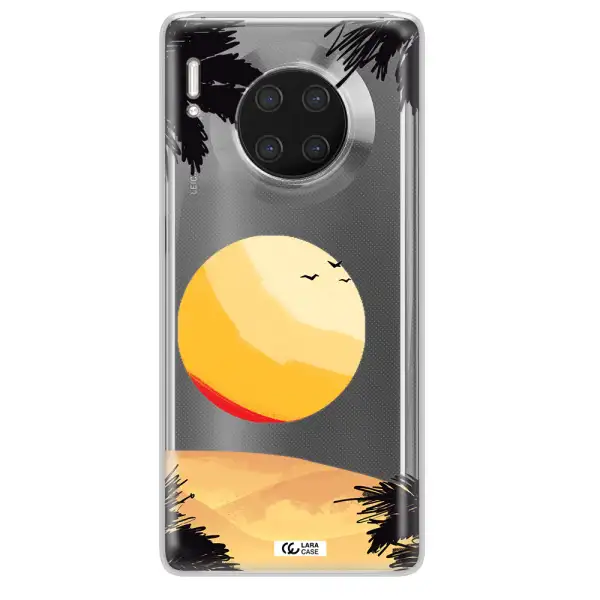 Sunset On The Beach Huawei Mate 30 Pro Clear TPU Case