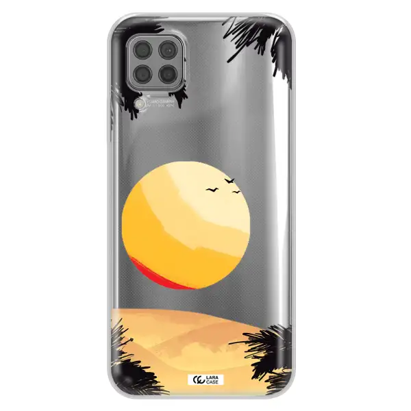 Sunset On The Beach Huawei P40 Lite Clear TPU Case