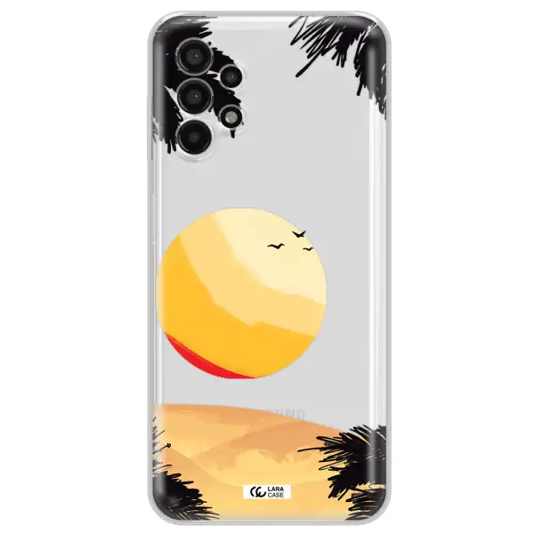 Sunset On The Beach Samsung A13 4g Clear TPU Case