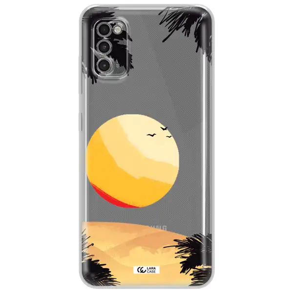 Sunset On The Beach Samsung A41 Clear Tpu Case