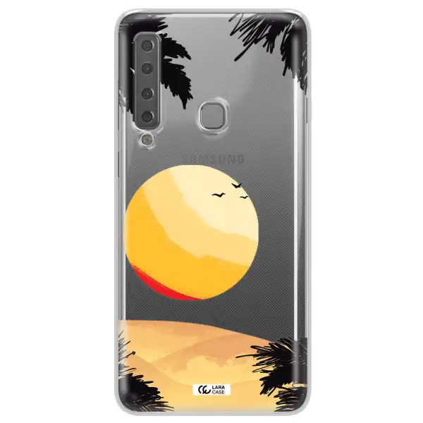 Sunset On The Beach Samsung A9 2018 Clear TPU Case