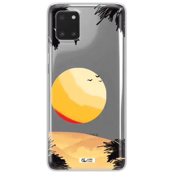 Sunset On The Beach Samsung Note 10 Lite Clear TPU Case