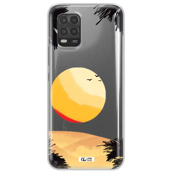 Sunset On The Beach Xiaomi Mi 10 Lite Clear TPU Case
