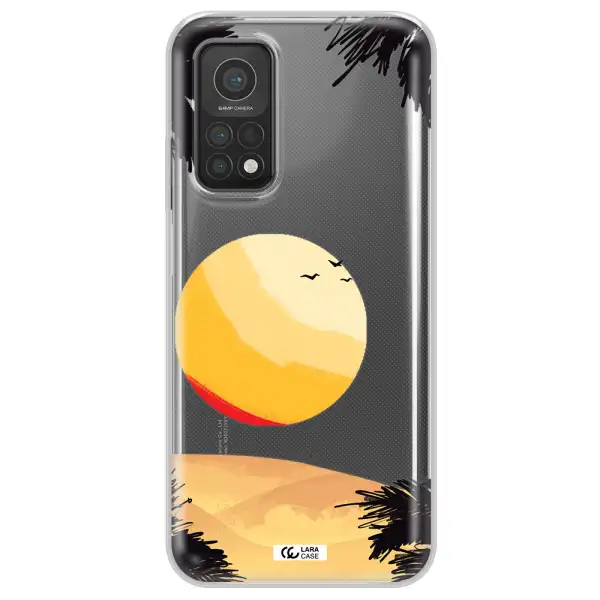 Sunset On The Beach Xiaomi Mi 10T Clear TPU Case