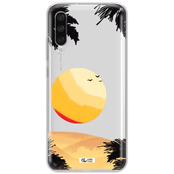 Sunset On The Beach Xiaomi Mi A3 Clear Tpu Case