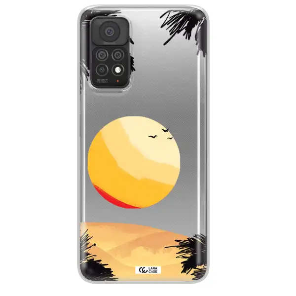 Sunset On The Beach Xiaomi Note 11 Pro Clear TPU Case