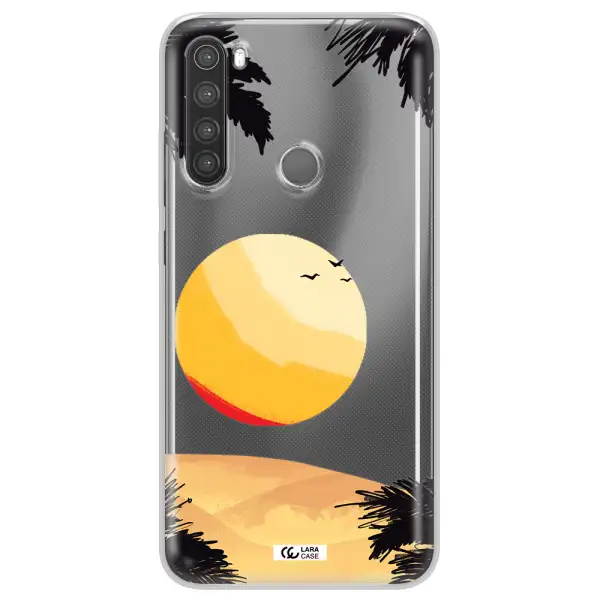 Sunset On The Beach Xiaomi Note 8 Clear TPU Case