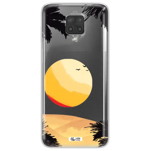 Sunset On The Beach Xiaomi Note 9 Pro Clear TPU Case